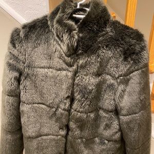 False fur jacket